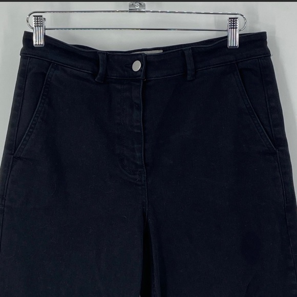 Everlane Wide Leg Black Jeans The Way High Womens 12 High Rise - Picture 3 of 7